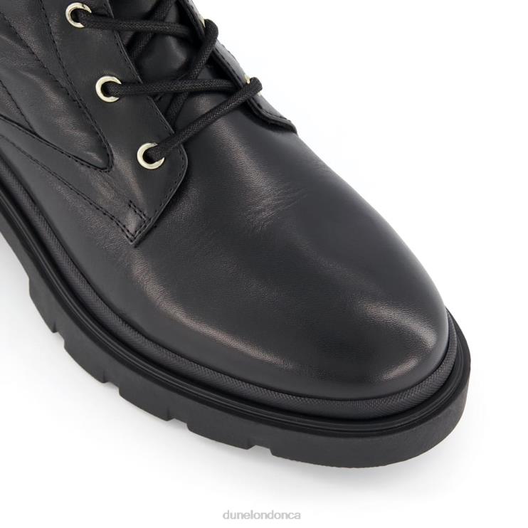 Dune London Paynter Women Quilted Biker Boots Black 2Z0DB357