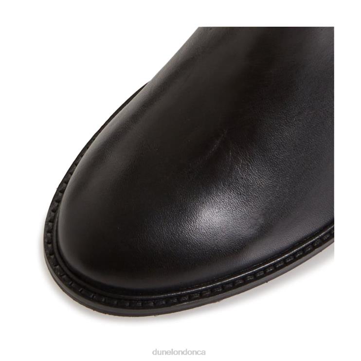 Dune London Poetic Women Wide Fit Low Block Heel Ankle Boots Black 2Z0DB664