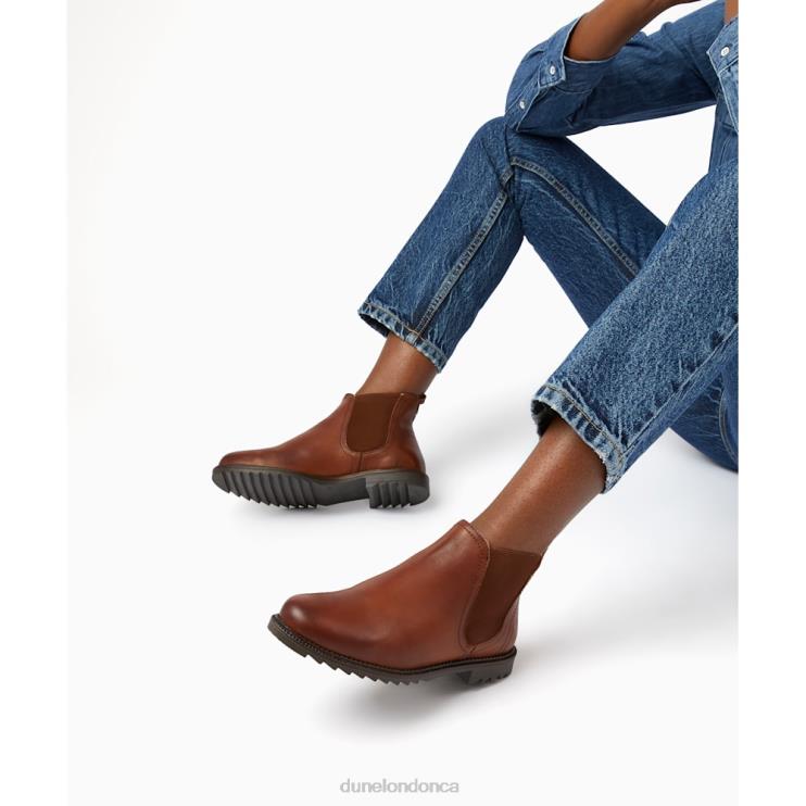 Dune London Pedal Women Warm Lined Chelsea Boots Tan 2Z0DB386