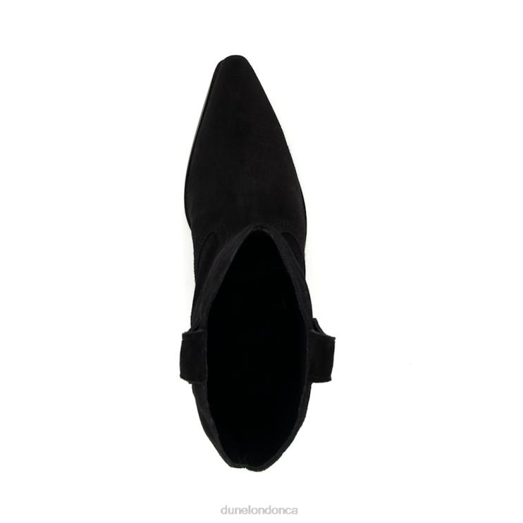 Dune London Pardner Women Heeled Western Boots Black 2Z0DB158