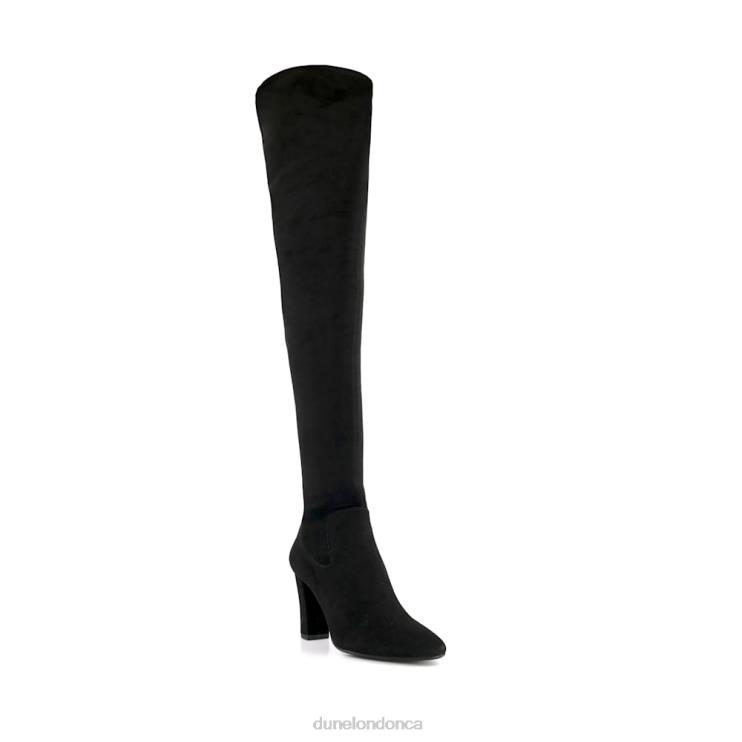 Dune London Syrell Women Stretch Over The Knee Boots Black 2Z0DB364