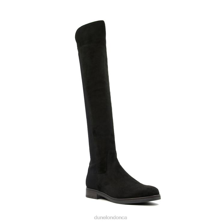 Dune London Tropic Women Over-The-Knee Stretch Boots Black 2Z0DB330