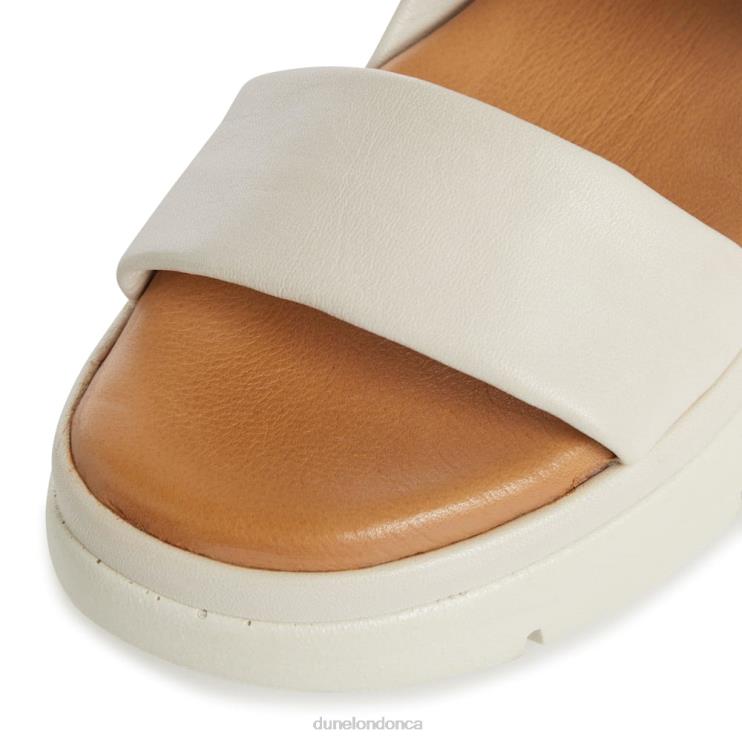 Dune London Location Women Padded Flatform Sandals Ecru 2Z0DB438