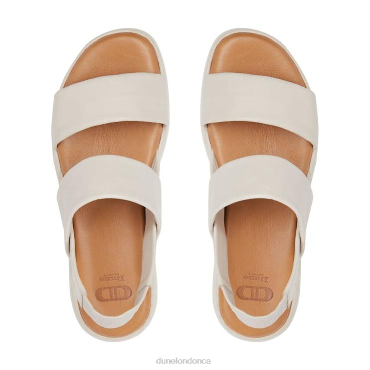 Dune London Location Women Padded Flatform Sandals Ecru 2Z0DB438