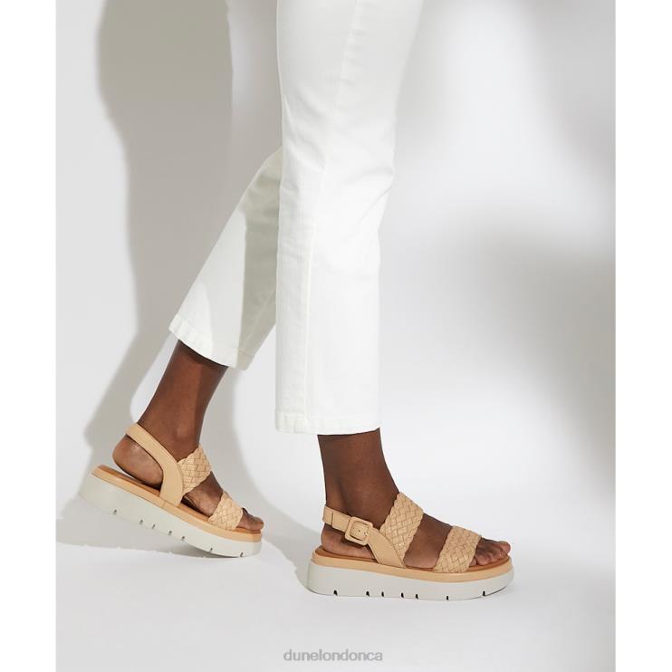 Dune London Lorris Women Flatform Sandals Caramel 2Z0DB529