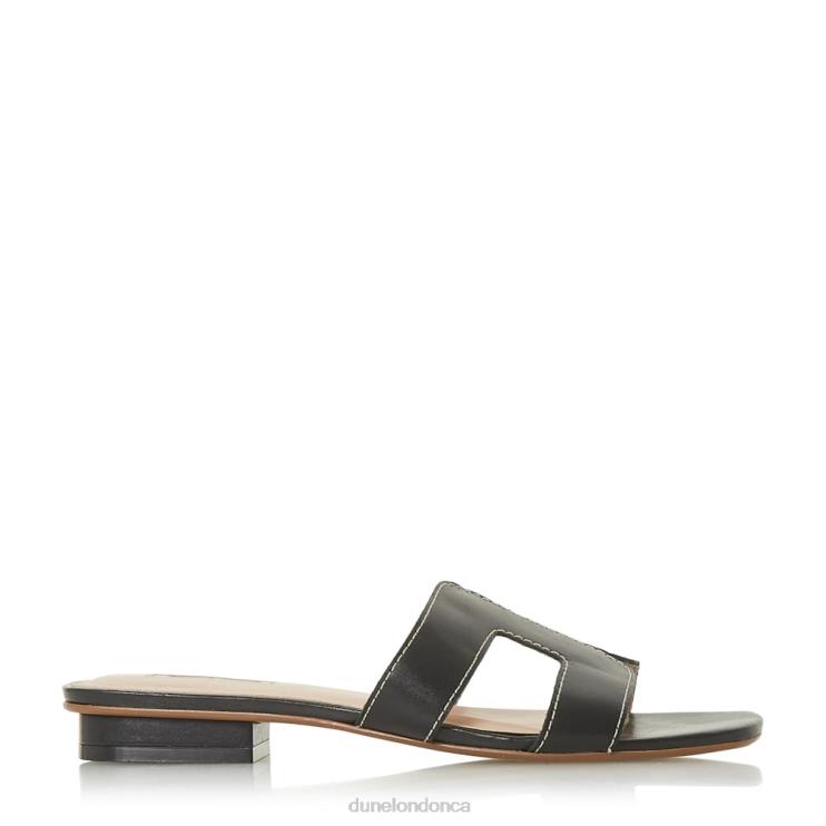 Dune London Loupe Women Smart Slider Sandals Black 2Z0DB632