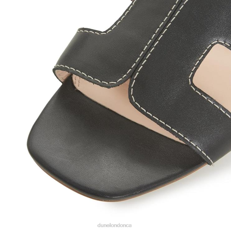 Dune London Loupe Women Smart Slider Sandals Black 2Z0DB632