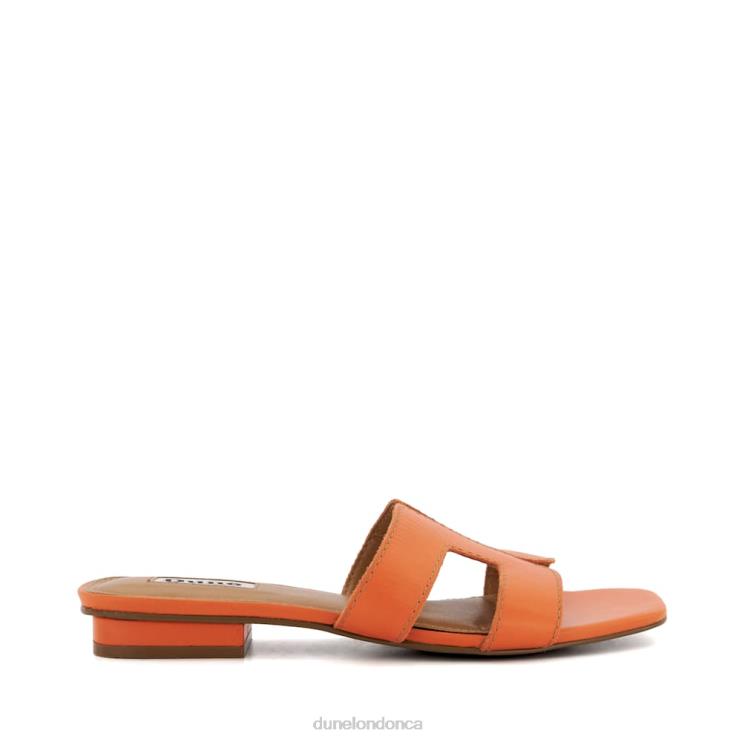 Dune London Loupe Women Smart Slider Sandals Orange 2Z0DB425