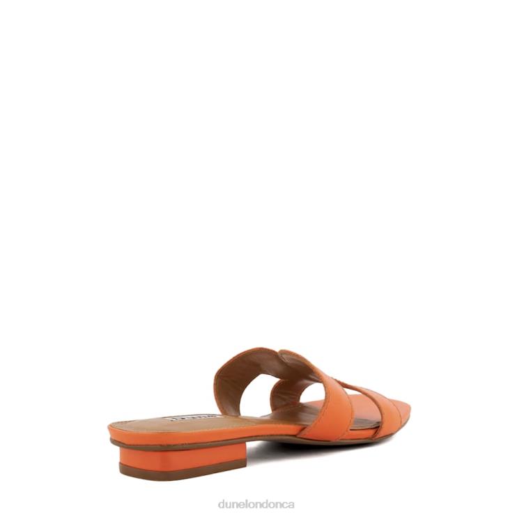 Dune London Loupe Women Smart Slider Sandals Orange 2Z0DB425