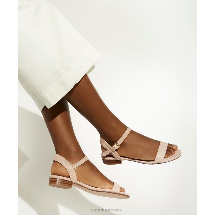 Dune London Loyalty Women Leather Sandals Blush 2Z0DB129