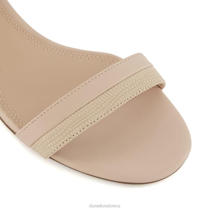 Dune London Loyalty Women Leather Sandals Blush 2Z0DB129