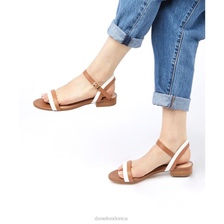 Dune London Loyalty Women Leather Sandals Tan 2Z0DB562
