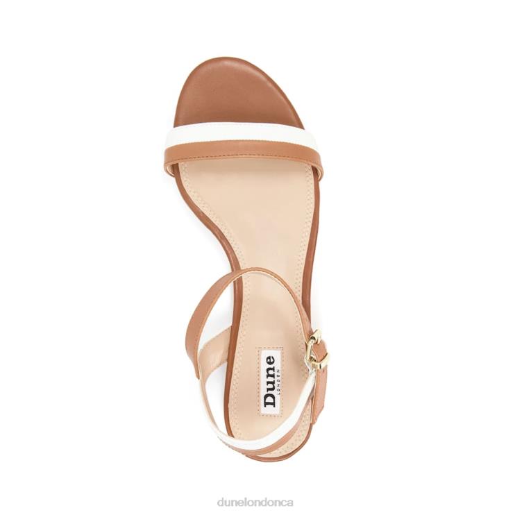 Dune London Loyalty Women Leather Sandals Tan 2Z0DB562