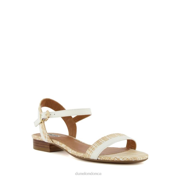 Dune London Loyalty Women Leather Sandals White 2Z0DB131