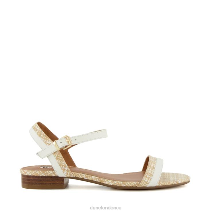 Dune London Loyalty Women Leather Sandals White 2Z0DB131