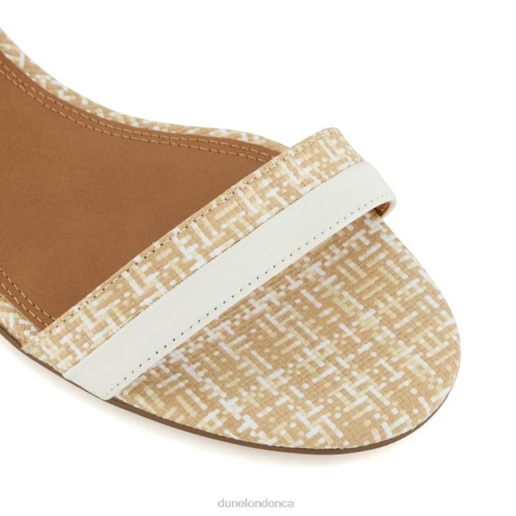 Dune London Loyalty Women Leather Sandals White 2Z0DB131
