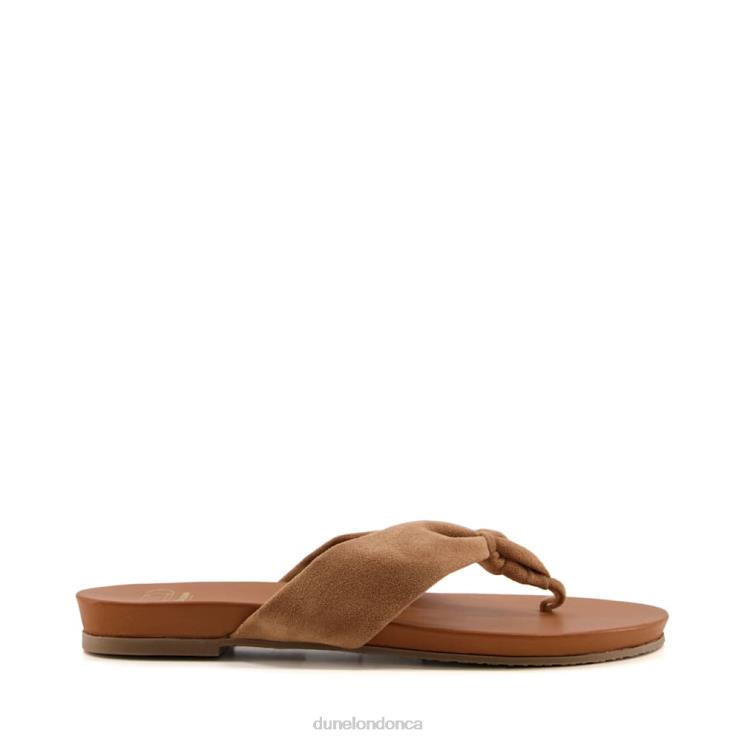 Dune London Lyrikal Women Knot Upper Sandals Camel 2Z0DB609