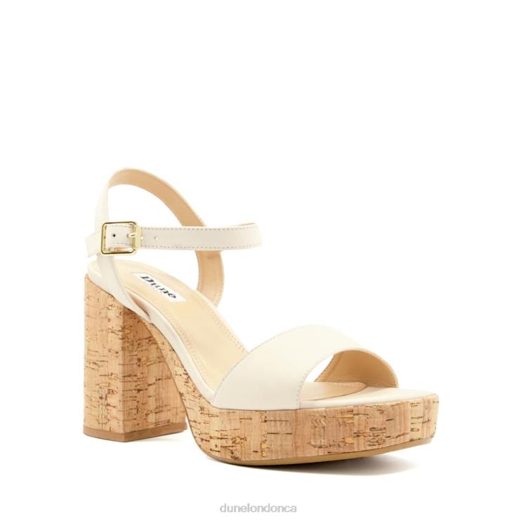 Dune London Jodi Women Cork-Platform Sandals Nude 2Z0DB461