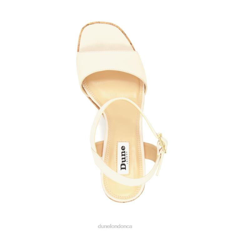 Dune London Jodi Women Cork-Platform Sandals Nude 2Z0DB461