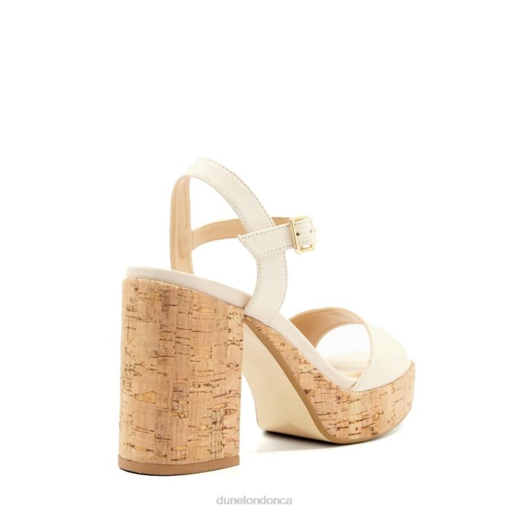 Dune London Jodi Women Cork-Platform Sandals Nude 2Z0DB461