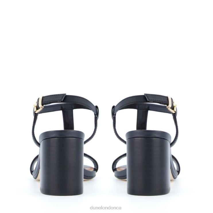 Dune London Just Women Chain Detail Sandals Black 2Z0DB436