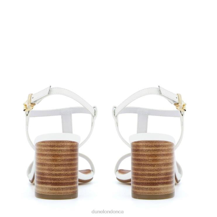 Dune London Just Women Chain Detail Sandals White 2Z0DB437