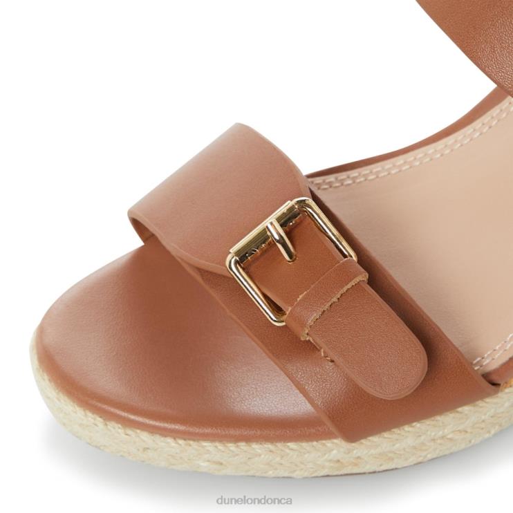 Dune London Kendyll Women Wedge Sandals Tan 2Z0DB621