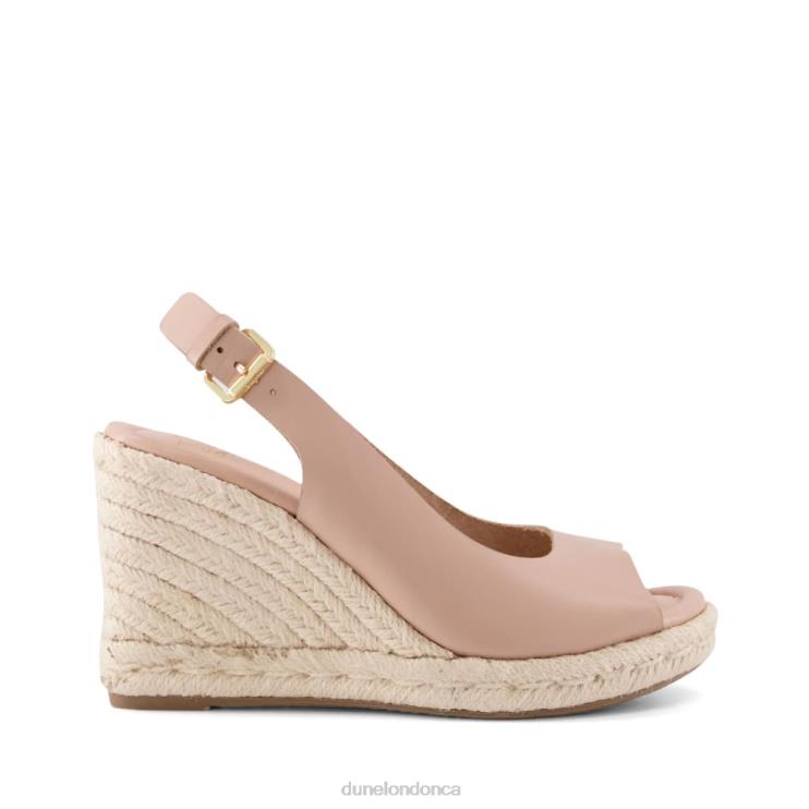 Dune London Kimmy Women Peep-Toe Wedges Blush 2Z0DB600