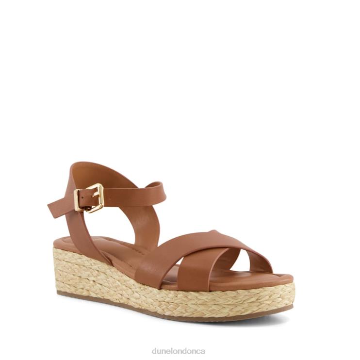 Dune London Linnie Women Woven Flatform Sandals Tan 2Z0DB347