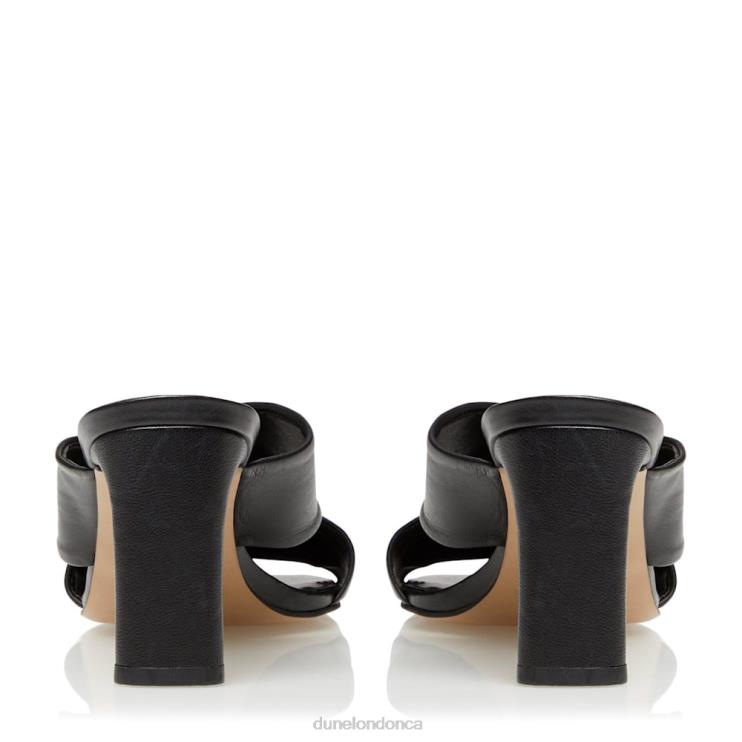 Dune London Magnet Women Twist Knot Mule Black 2Z0DB390