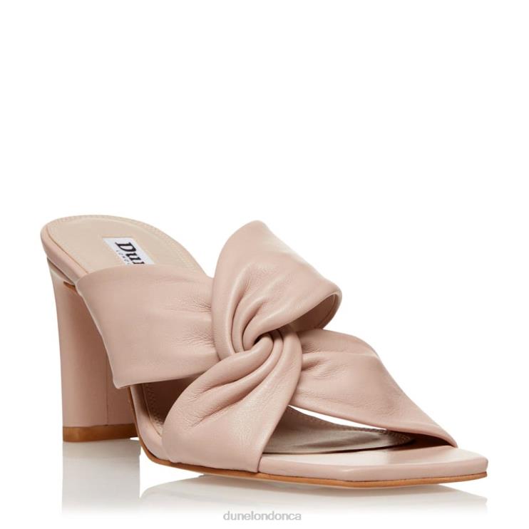 Dune London Magnet Women Twist Knot Mule Ecru 2Z0DB439