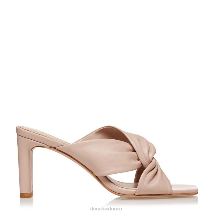 Dune London Magnet Women Twist Knot Mule Ecru 2Z0DB439