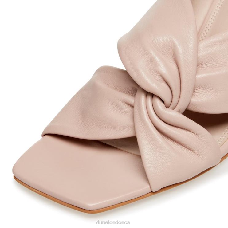 Dune London Magnet Women Twist Knot Mule Ecru 2Z0DB439