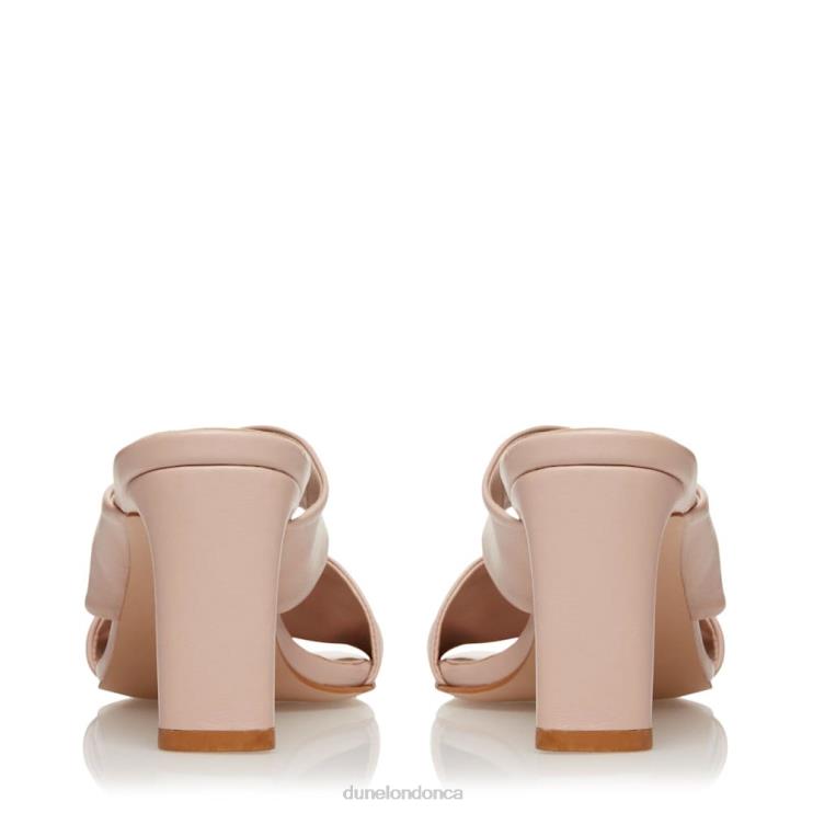 Dune London Magnet Women Twist Knot Mule Ecru 2Z0DB439