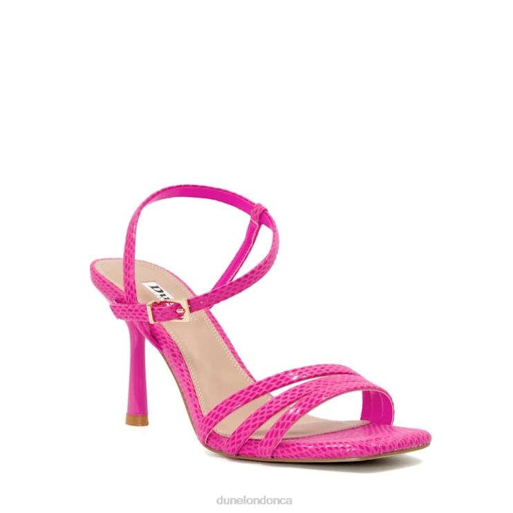 Dune London Magnum Women Strappy Heeled Sandals Pink 2Z0DB490