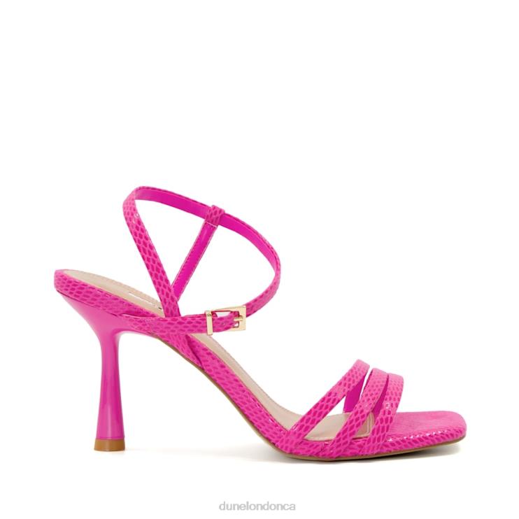 Dune London Magnum Women Strappy Heeled Sandals Pink 2Z0DB490