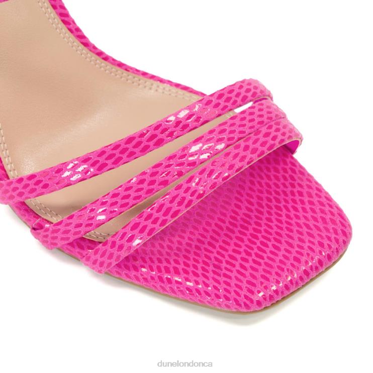 Dune London Magnum Women Strappy Heeled Sandals Pink 2Z0DB490