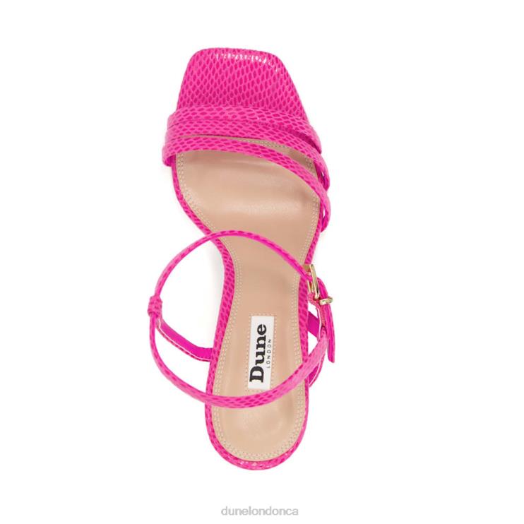 Dune London Magnum Women Strappy Heeled Sandals Pink 2Z0DB490
