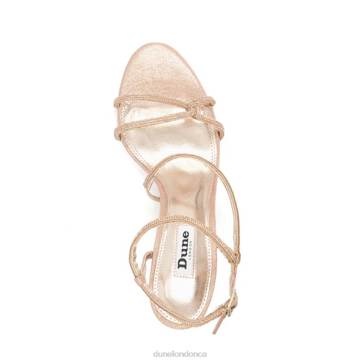 Dune London Majestys Women Sparkle Strappy Sandals Gold 2Z0DB322