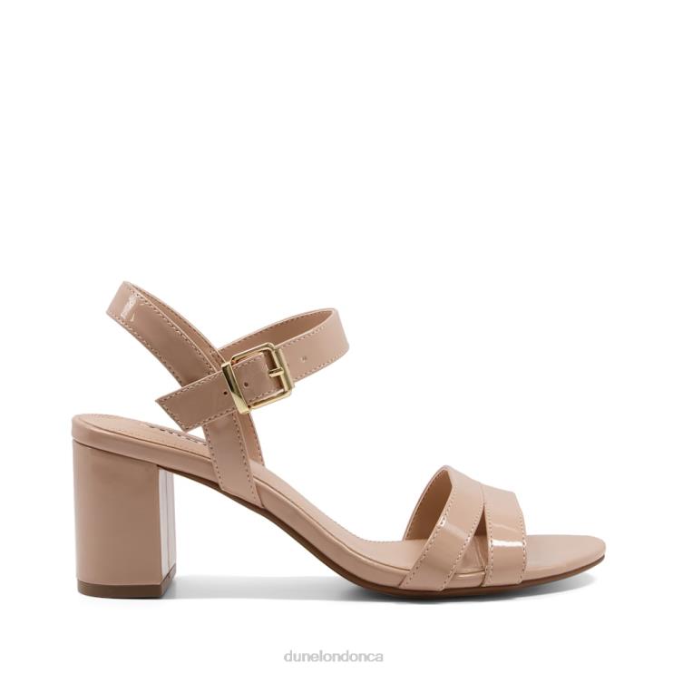 Dune London Merisa Women Block Heel Sandals Nude 2Z0DB343