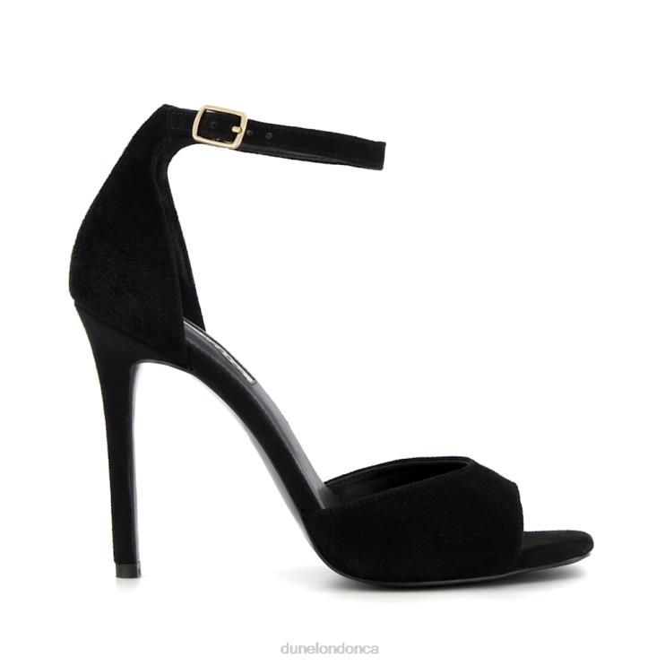 Dune London Mistie Women Two Part Heeled Sandals Black 2Z0DB647