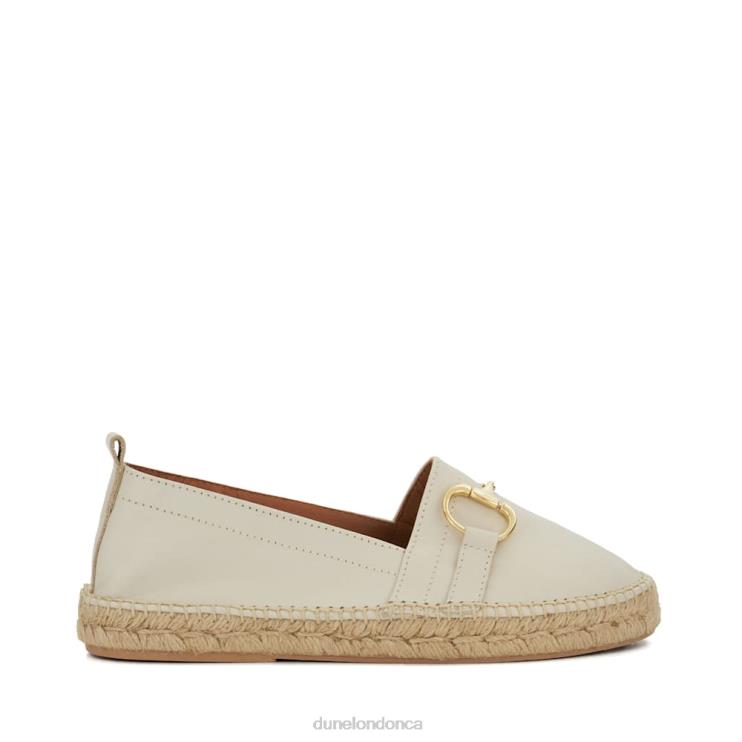Dune London Guavas Women Snaffle-Trim Flat Espadrilles White 2Z0DB444