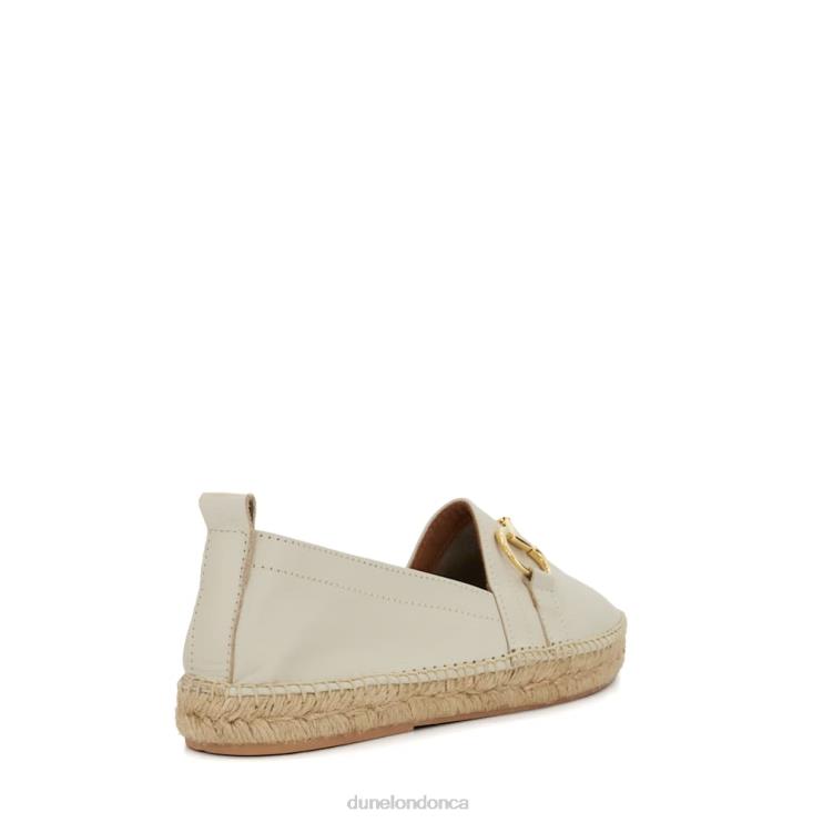 Dune London Guavas Women Snaffle-Trim Flat Espadrilles White 2Z0DB444