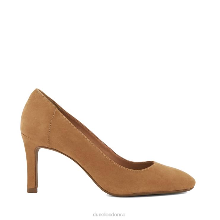 Dune London Adele Women Heeled Court Shoes Camel 2Z0DB212
