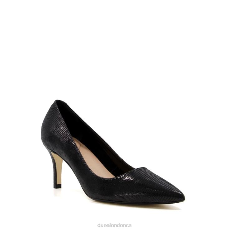 Dune London Andina Women Unlined Comfort Point Mid Heel Court Black 2Z0DB506