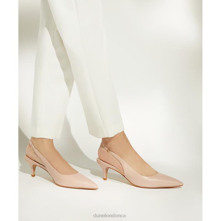 Dune London Capitol Women Slingback Court Shoes Nude 2Z0DB458