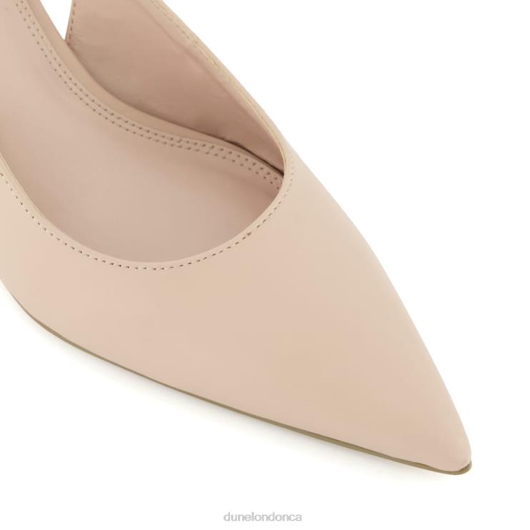 Dune London Capitol Women Slingback Court Shoes Nude 2Z0DB458
