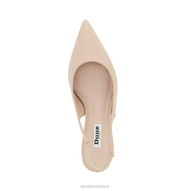 Dune London Capitol Women Slingback Court Shoes Nude 2Z0DB458