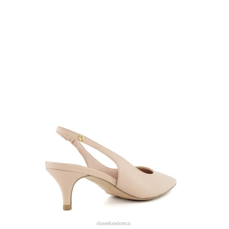 Dune London Capitol Women Slingback Court Shoes Nude 2Z0DB458