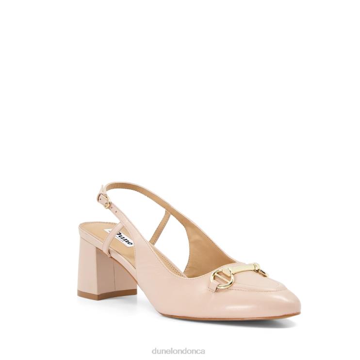 Dune London Cassie Women Wide Fit Sling-Back Court Shoes Nude 2Z0DB498